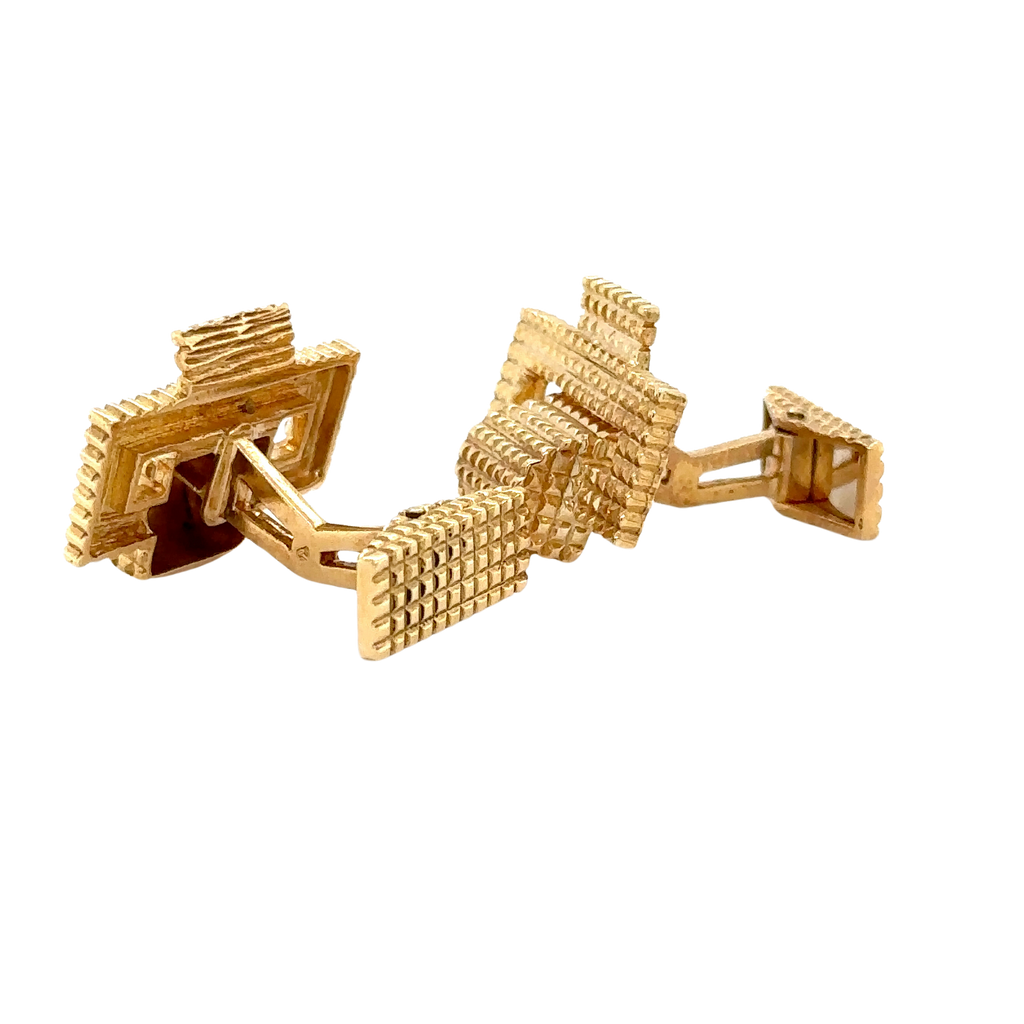 Boutons de manchette - Or jaune 18 carats