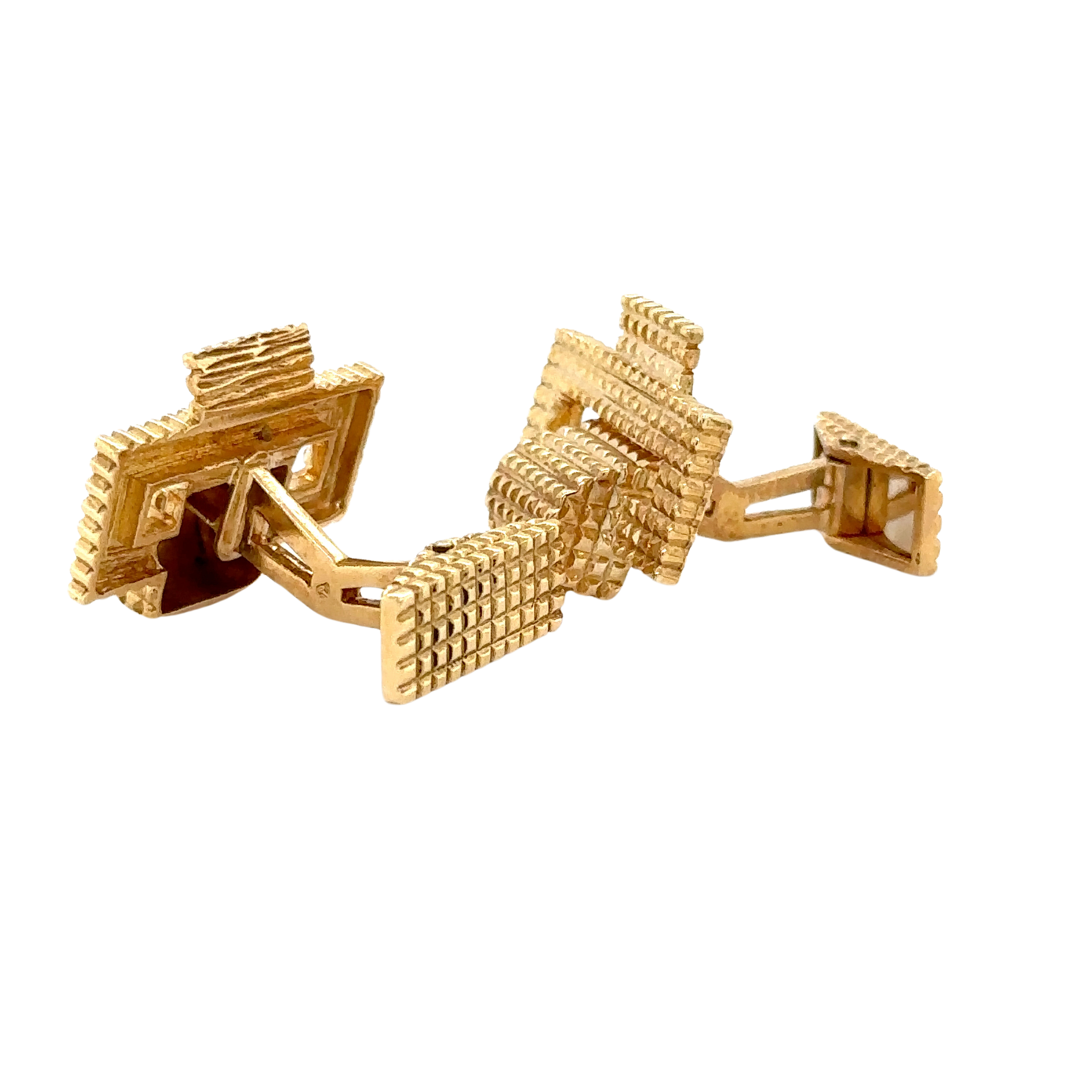 Boutons de manchette - Or jaune 18 carats