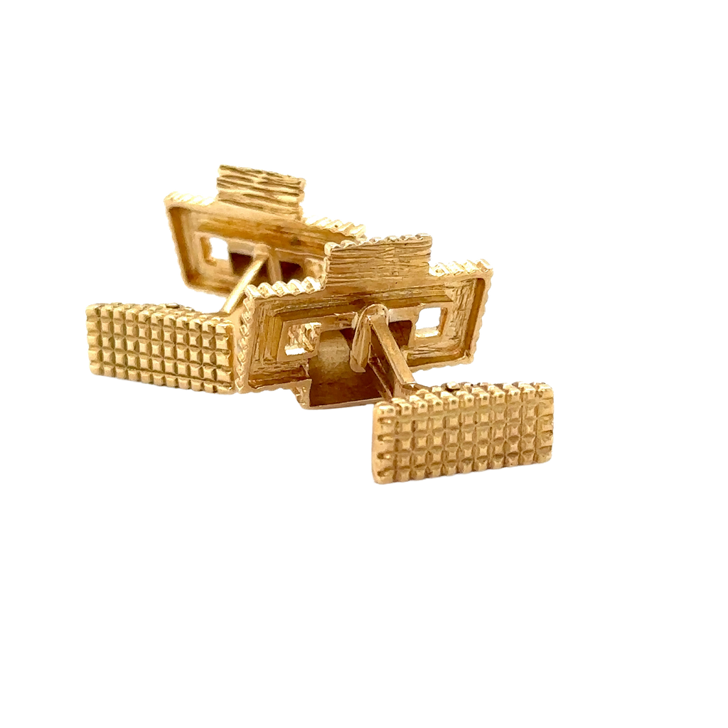 Boutons de manchette - Or jaune 18 carats