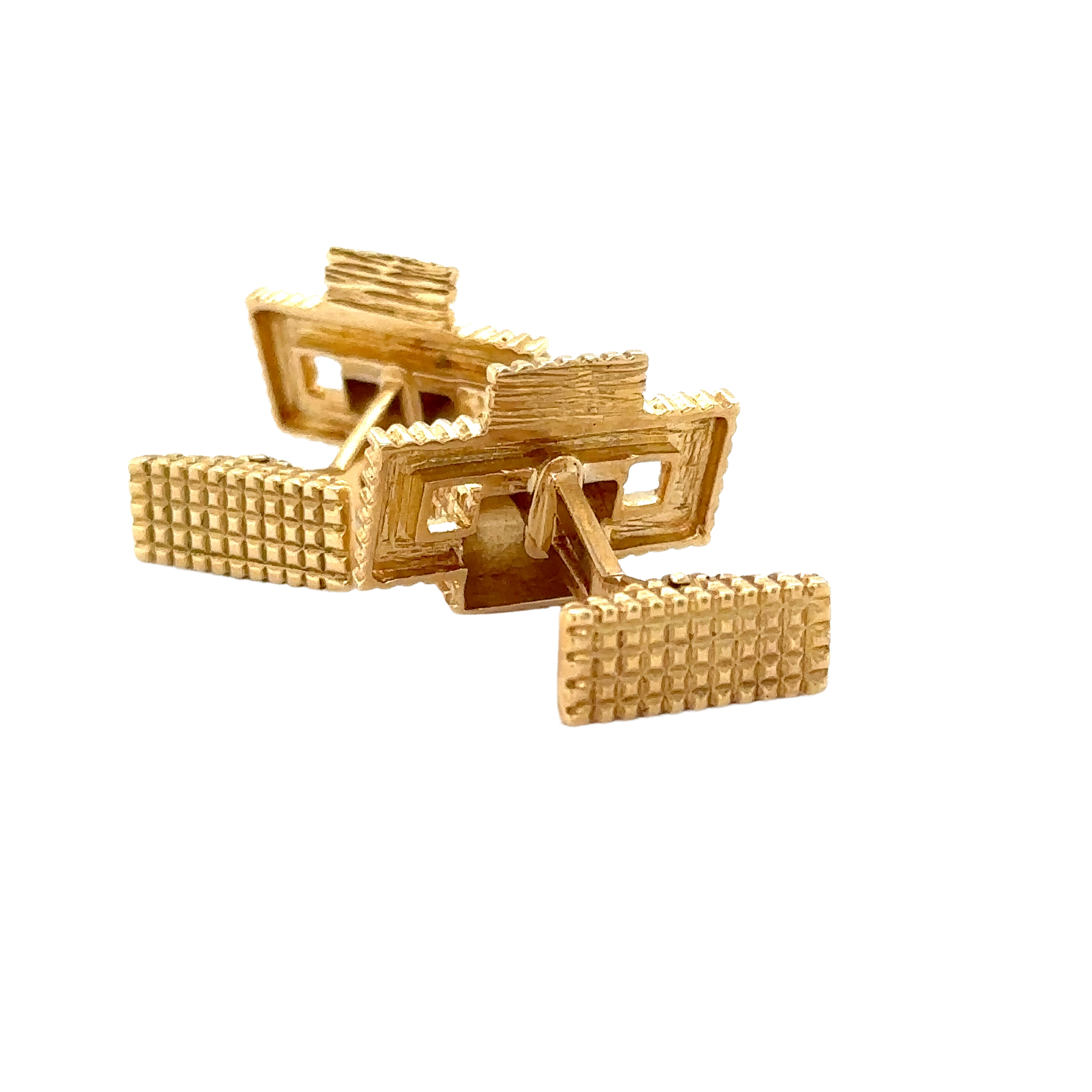 Boutons de manchette - Or jaune 18 carats