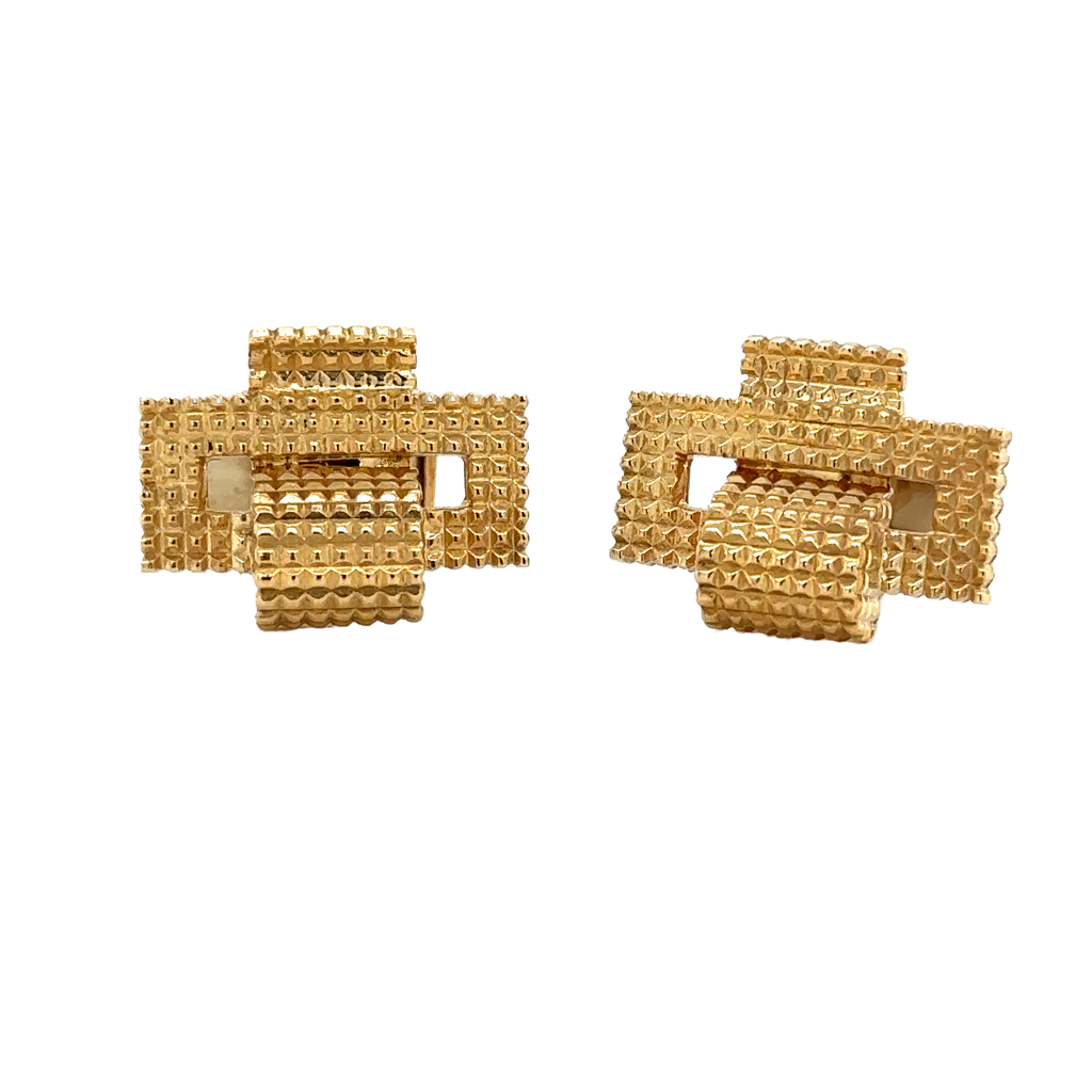 Boutons de manchette - Or jaune 18 carats