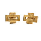 Boutons de manchette - Or jaune 18 carats