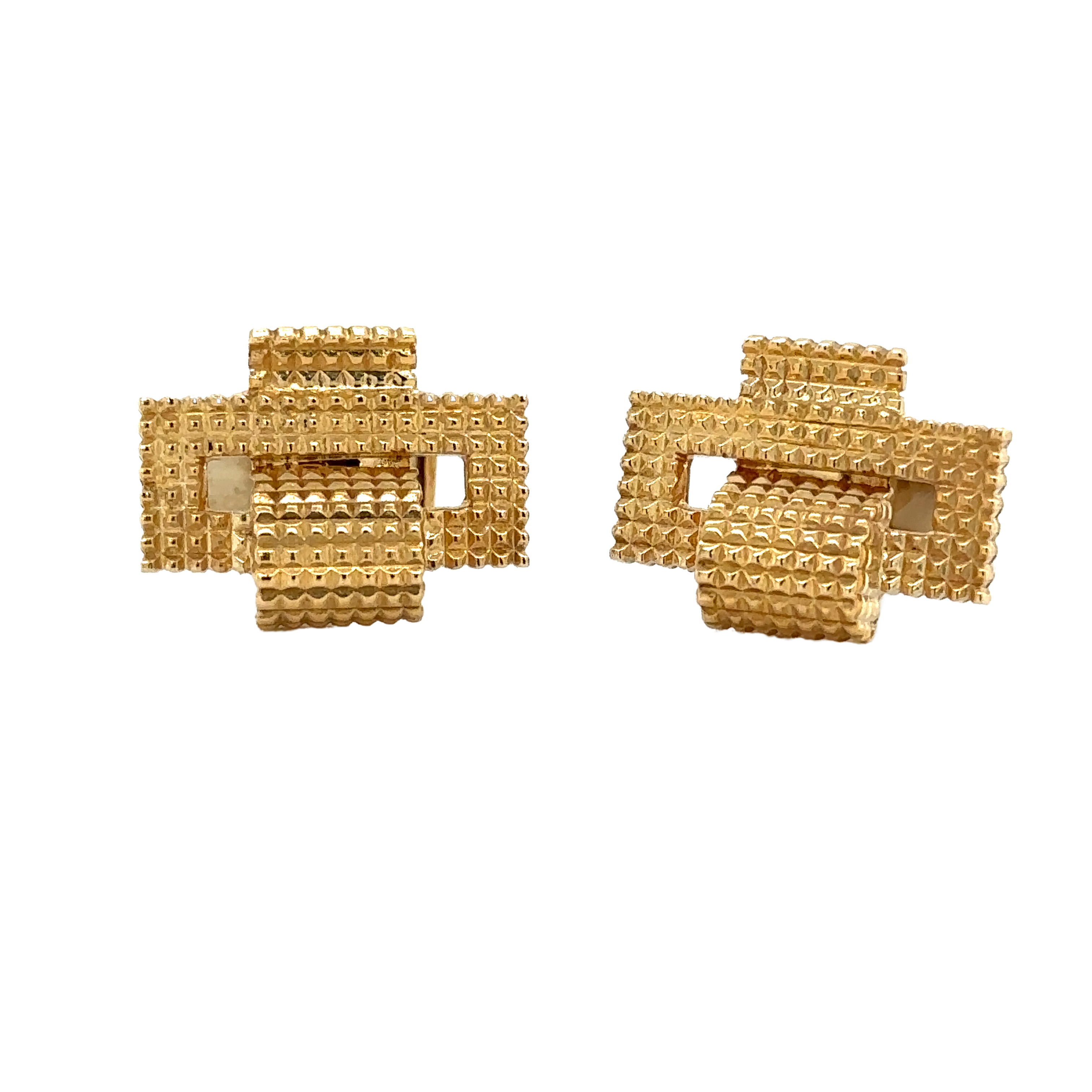 Boutons de manchette - Or jaune 18 carats