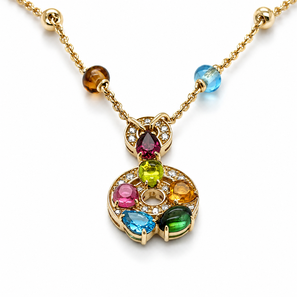 BULGARI - “Astrale Collection” Necklace - Yellow Gold