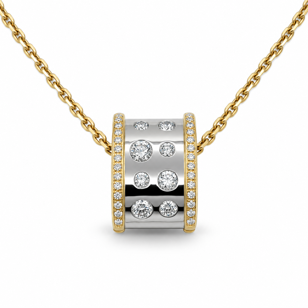 Collier 2 ors - Diamants 1,20 carats