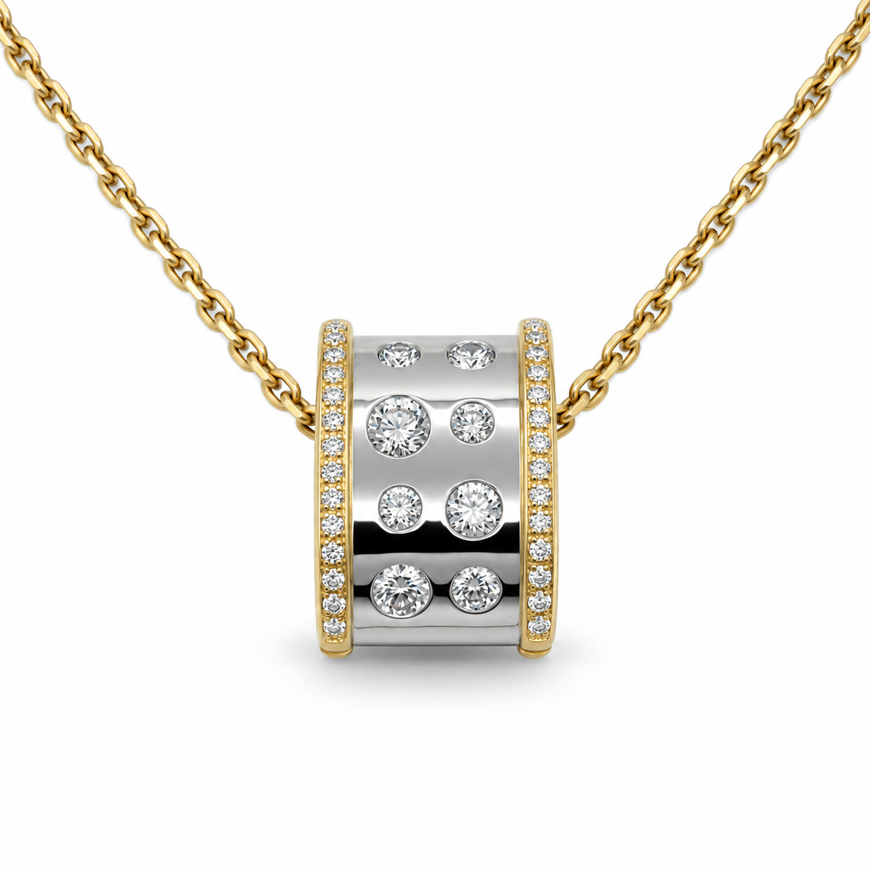 Collier 2 ors - Diamants 1,20 carats