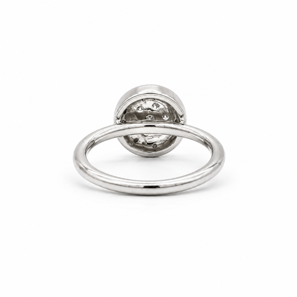 Bague Or blanc et Diamants