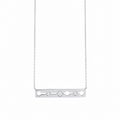 Dinh Van - Collier Pulse - Or blanc et Diamants