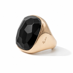 Pomellato - Bague Victoria - Or Rose - Jais