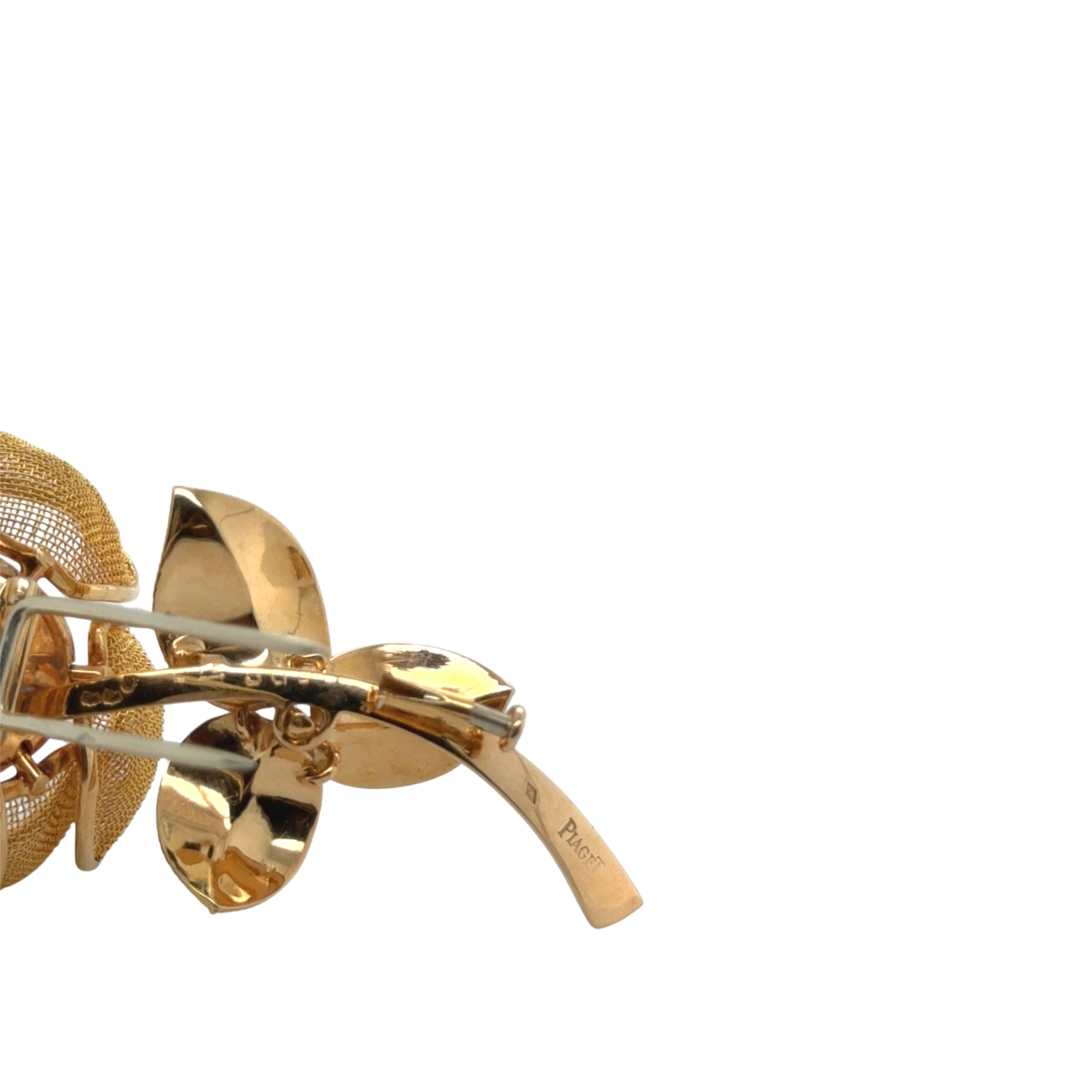 Piaget - Broche «  la trembleuse » - Or jaune  et Diamants - Année 60