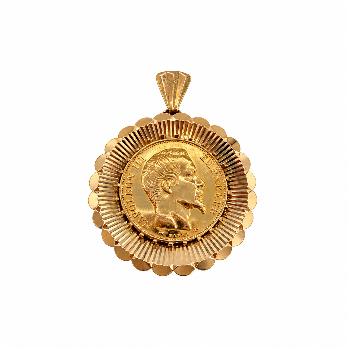 Pendentif Pièce 20 francs Napoléon III