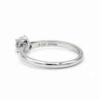 Cartier - Solitaire Platine et Diamant 0,41 carat