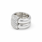 Chaumet - White Gold and Diamond Ring - Duo Model