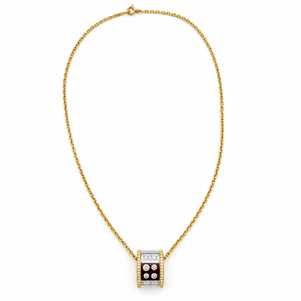Collier 2 ors - Diamants 1,20 carats