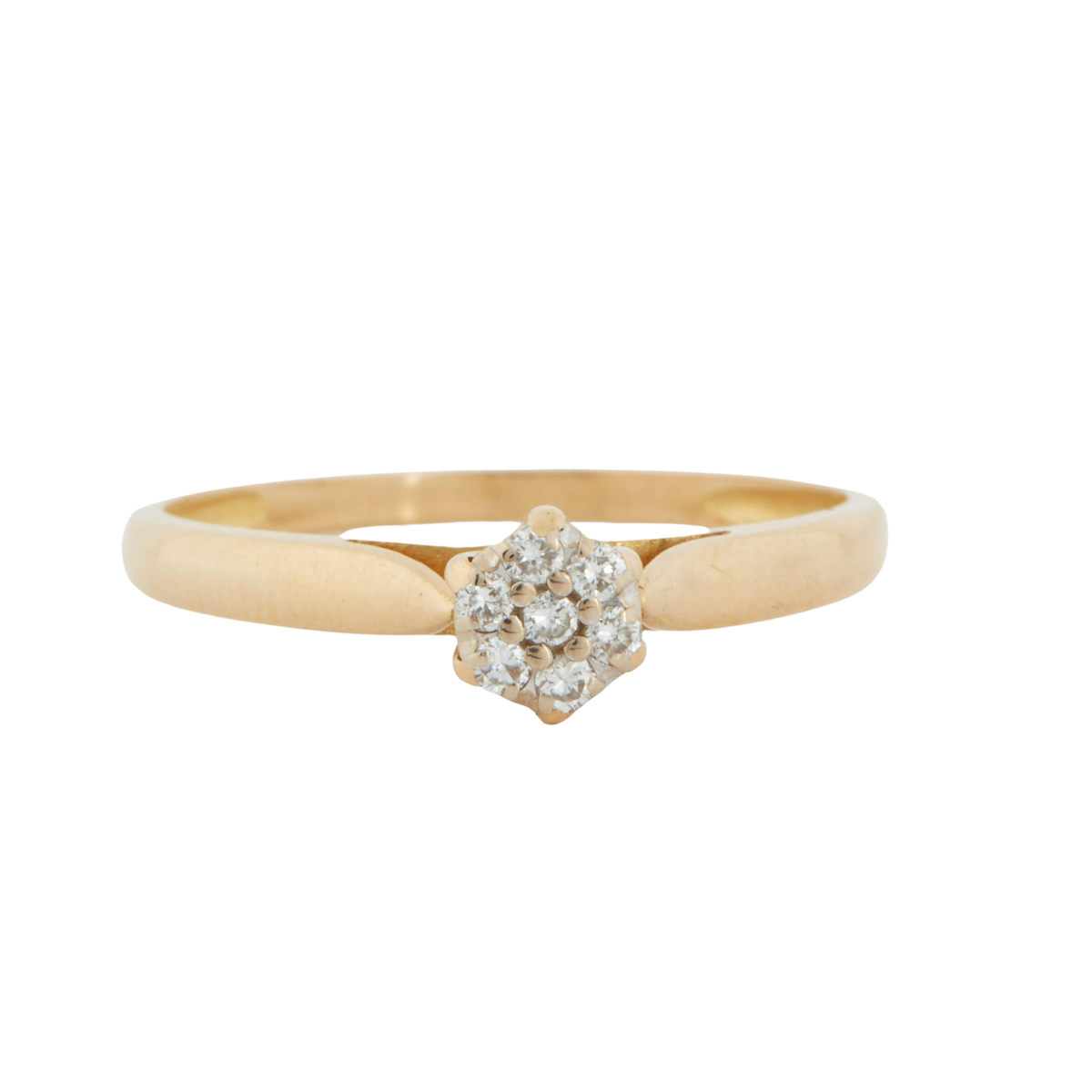 18 CARAT YELLOW GOLD RING 