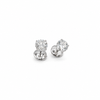 Boucles d’oreilles Puces Diamants