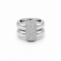 Chaumet - White Gold and Diamond Ring - Duo Model