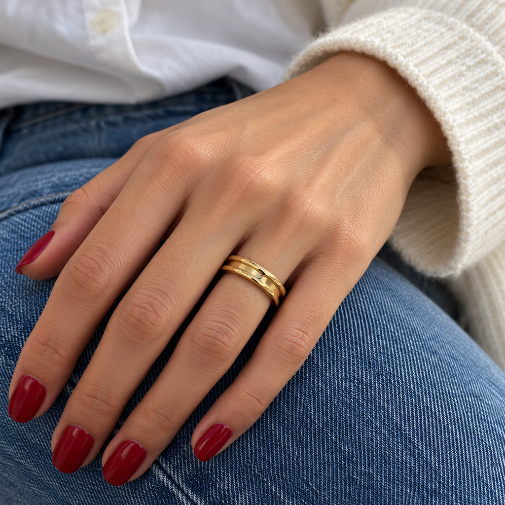 Bulgari - B Zero 1 Ring - White Gold