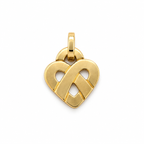 Poiray - Pendentif Coeur entrelacé Or jaune