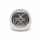 Bague Pavée en Or blanc et Diamants 3,80 carats