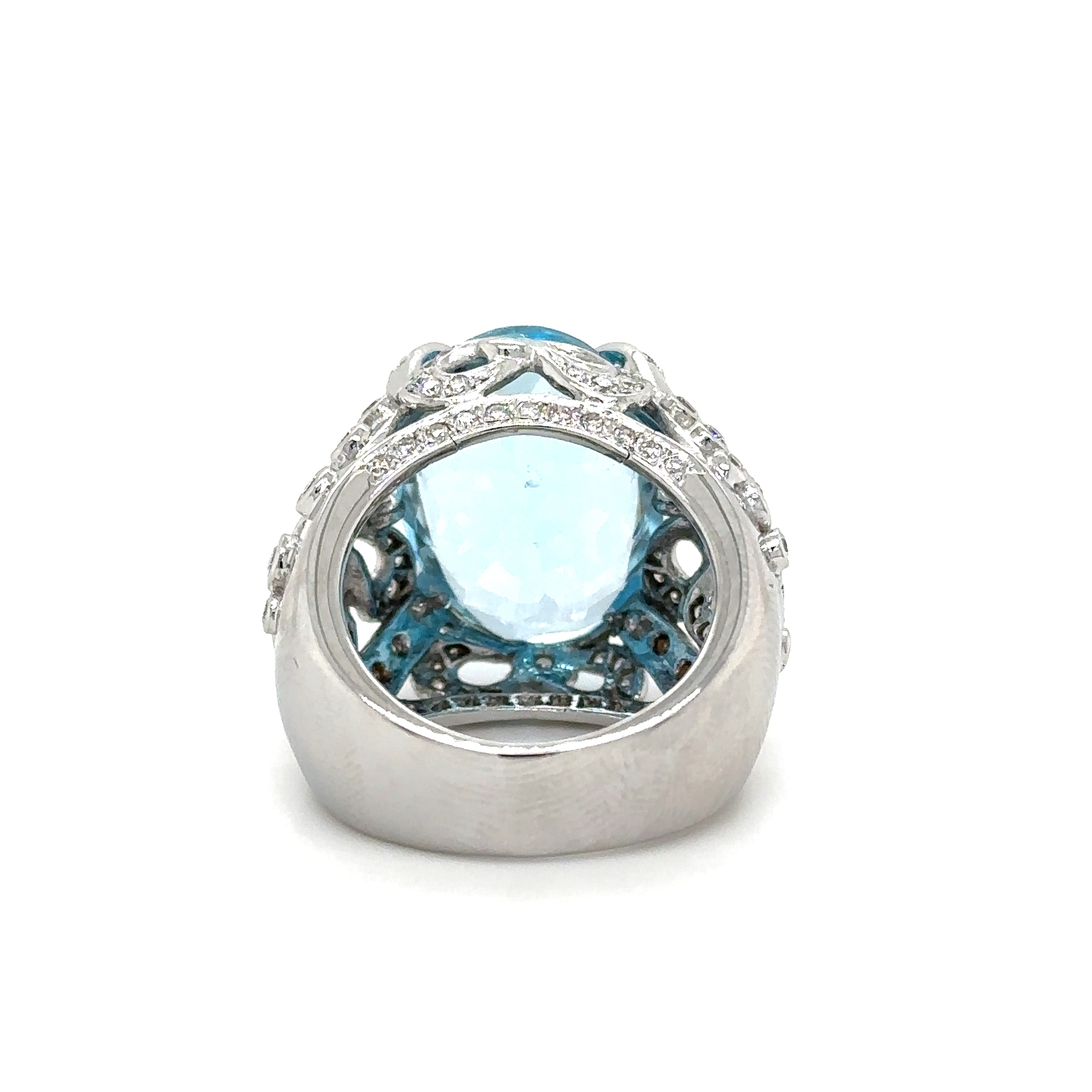 Bague d’Exception - Topaze et Diamants