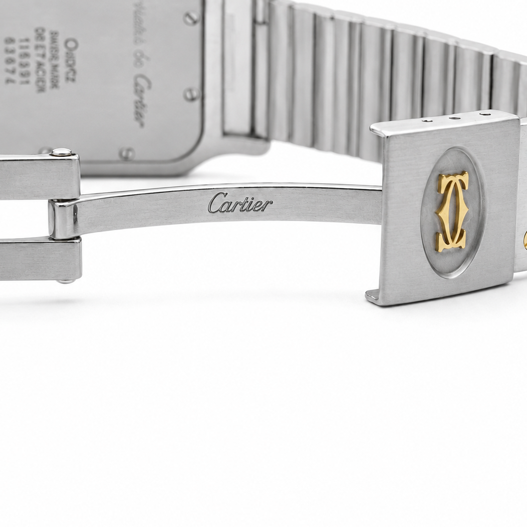 Cartier - Montre Santos Galbée Moonphase - 119901