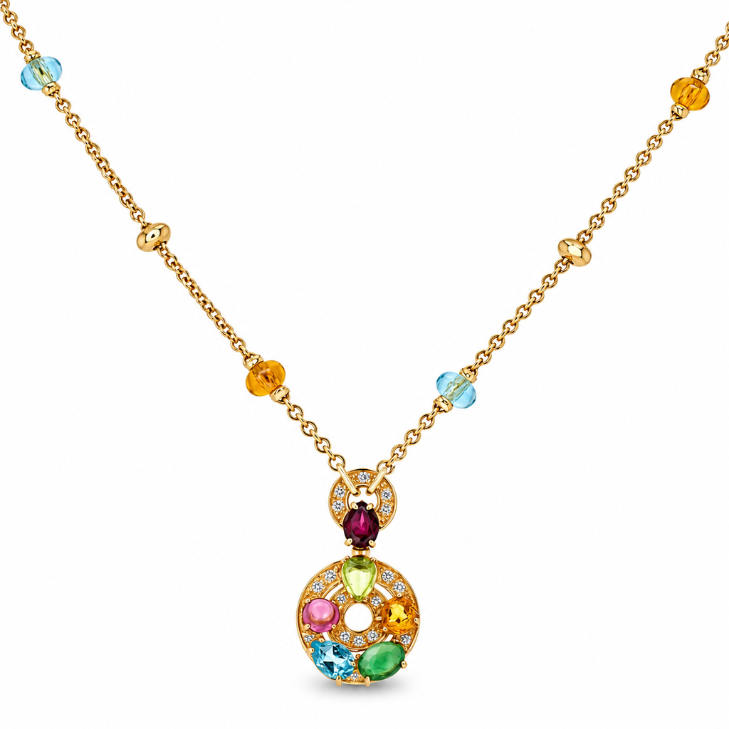 BULGARI - “Astrale Collection” Necklace - Yellow Gold