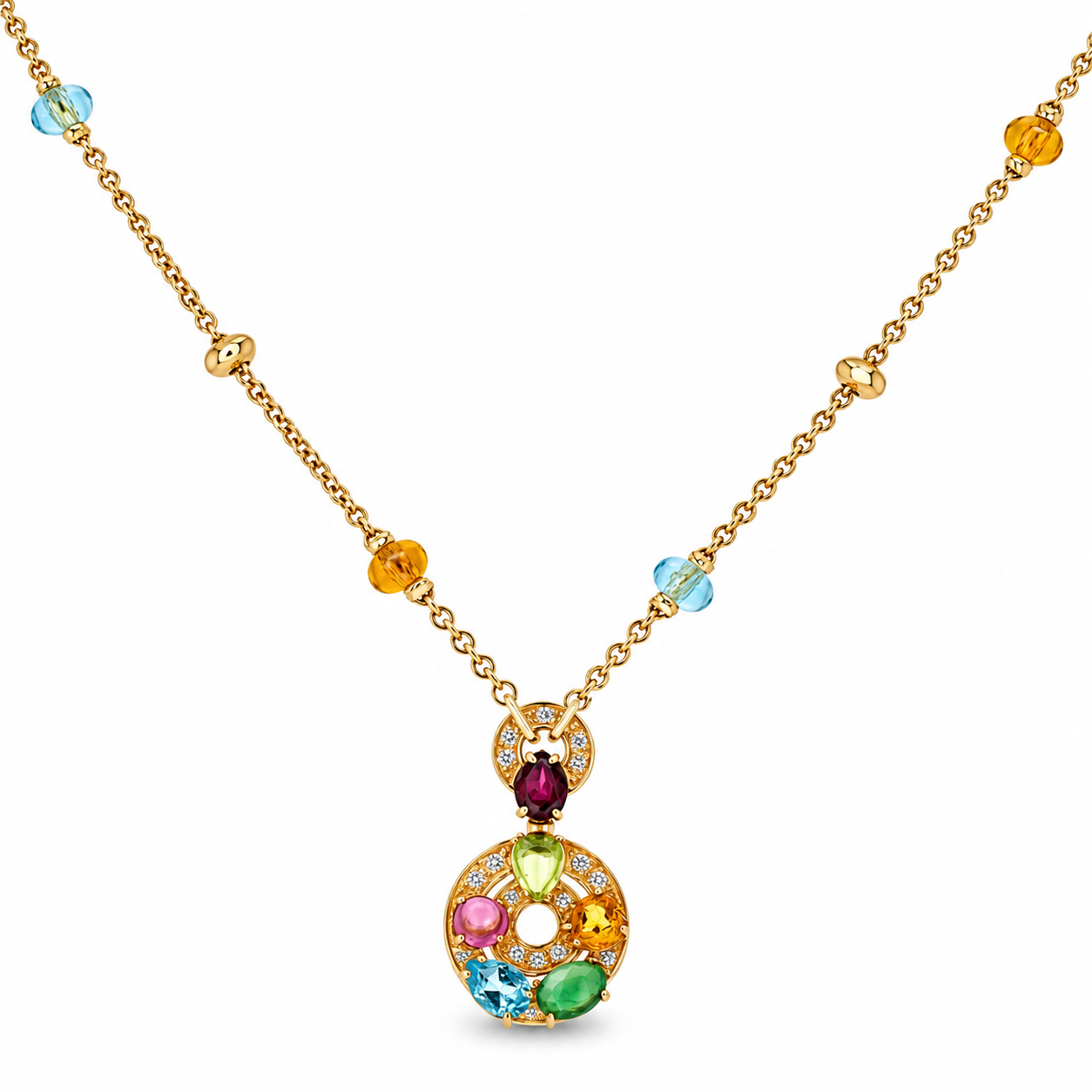 BULGARI - Collier Collection Astrale - Or Jaune