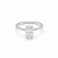 Bague Or blanc - Diamant Marquise 1,56 carats