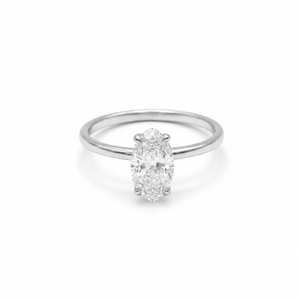 Bague Or blanc - Diamant Marquise 1,56 carats
