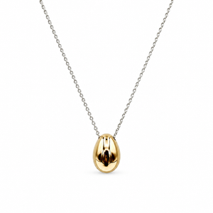 Pomellato - Collier Œuf - Or jaune et blanc