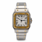 Cartier - Montre Santos - Or et Acier - Année 80