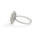 Marquise Ring - White Gold and Diamonds