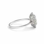 Marquise Ring - White Gold and Diamonds