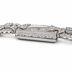 Art déco - Montre femme Platine et diamants