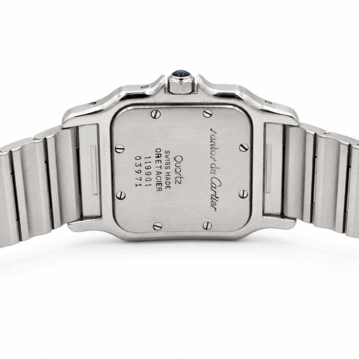 Cartier - Montre Santos Galbée Moonphase - 119901