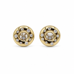 Chopard - Boucles d’oreilles Happy Diamond Or jaune
