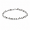 Bracelet Riviere Diamants - Or Blanc