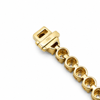 Bracelet Tennis - Or jaune - Diamants
