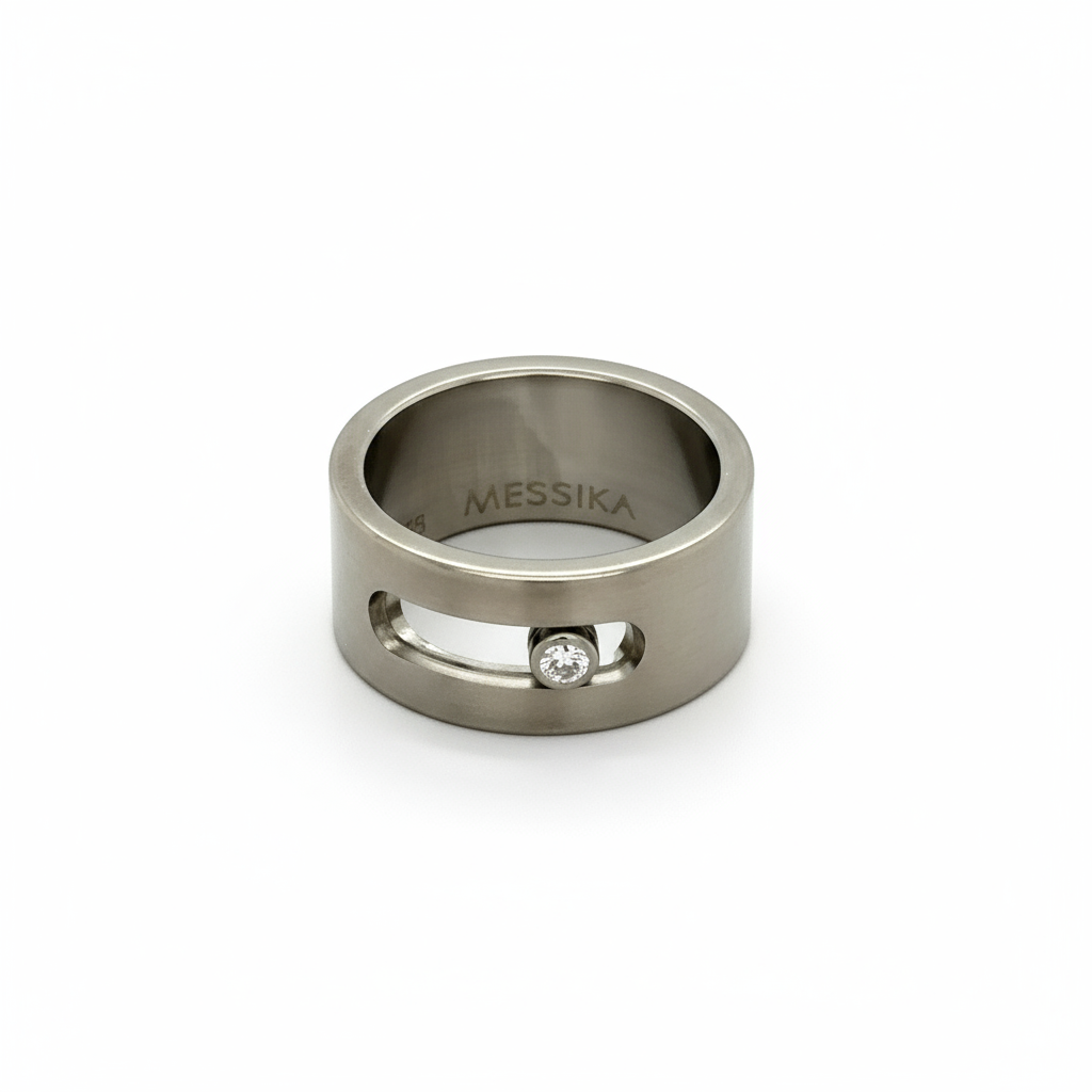 Bague Messika Move Titanium et Diamant