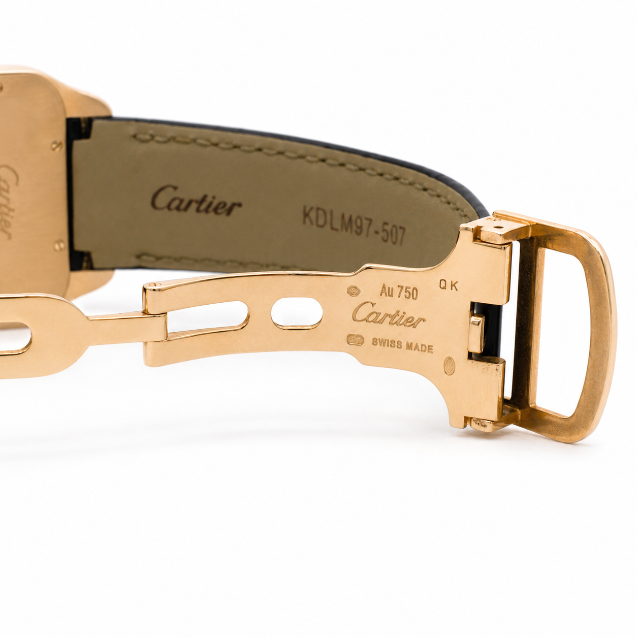 Cartier - Montre Santos Dumont - Or rose