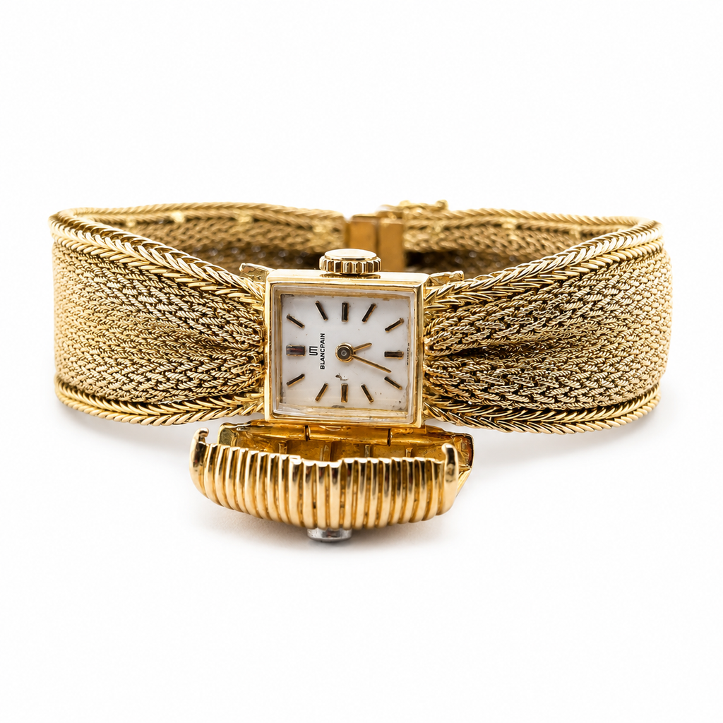 Blancpain - Montre mystérieuse Or jaune et Diamant