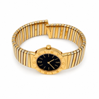 Bulgari - Montre Tubogas Or jaune et Acier - Année 90