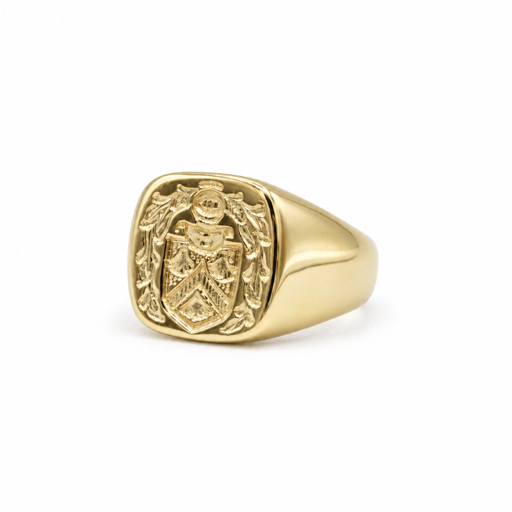 Chevalière Or jaune Armoirie