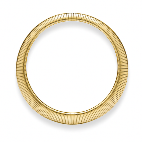 Collier Tubogas - Or Jaune