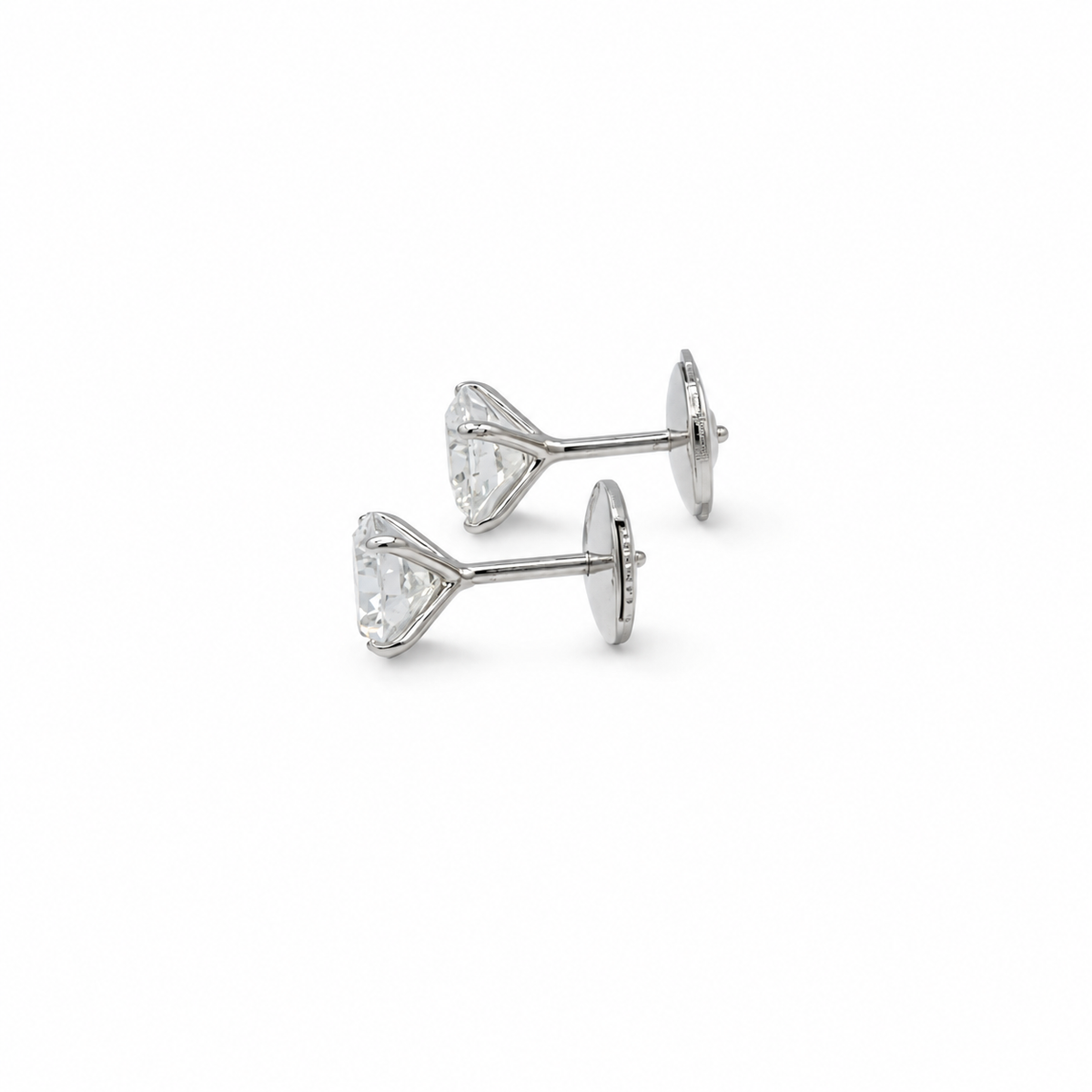 Boucles d’oreilles Puces Diamants