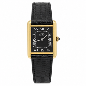 Cartier - Montre Tank - Vermeil