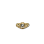 Bague Antique - Or jaune - Diamant 0,60 carat