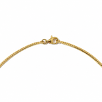 Collier Vintage Or jaune - Rubis et Diamants