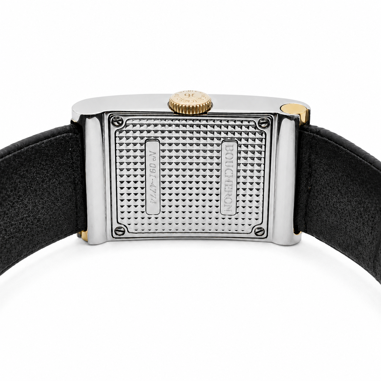 Boucheron - Montre Reflet Médium - Acier et Or jaune